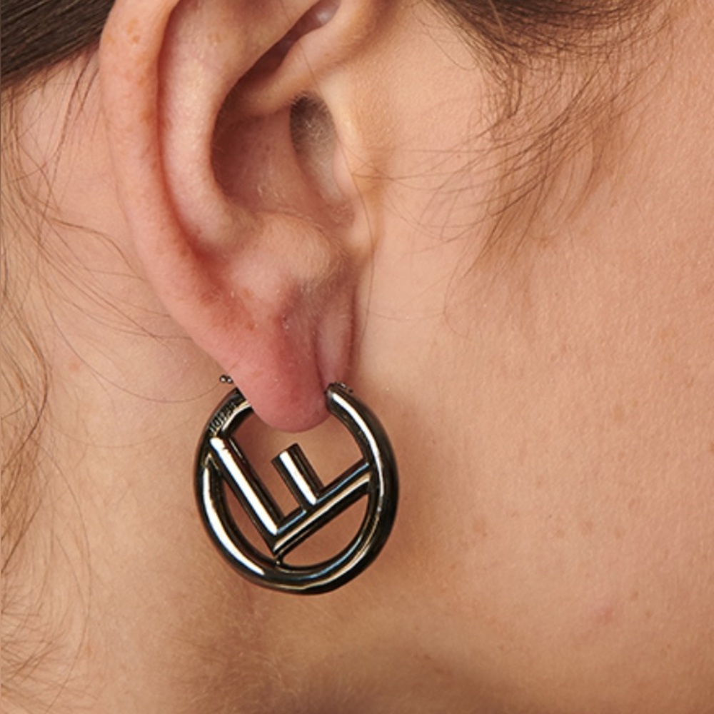 Elegant Silver Hoop Earrings